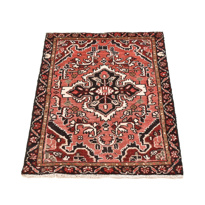 Alfombra persa - Nómada - 93 x 59 cm - rojo claro