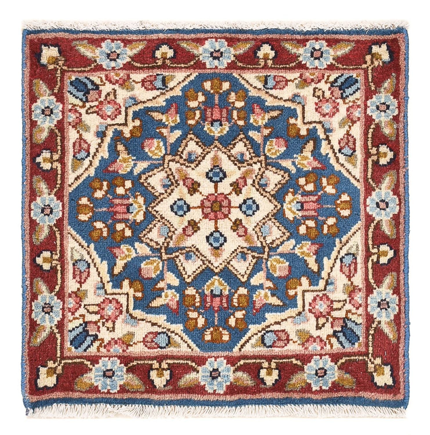 Alfombra persa - Nómada cuadrado  - 53 x 52 cm - multicolor