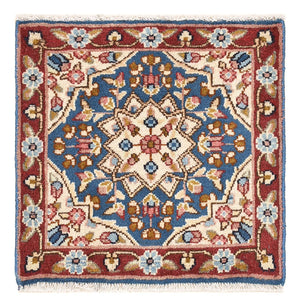 Alfombra persa - Nómada cuadrado  - 53 x 52 cm - multicolor