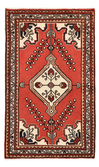 Alfombra persa - Nómada - 100 x 60 cm - rojo