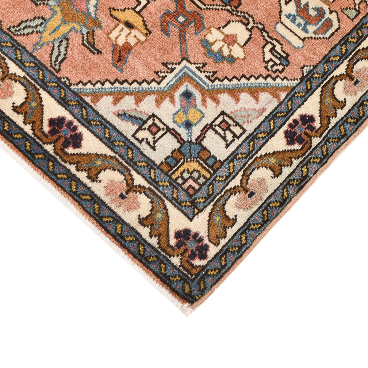 Alfombra persa - Nómada - 95 x 68 cm - rojo claro