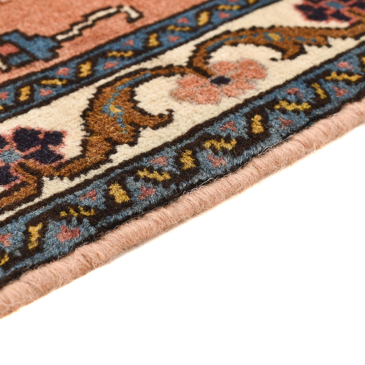 Alfombra persa - Nómada - 95 x 68 cm - rojo claro