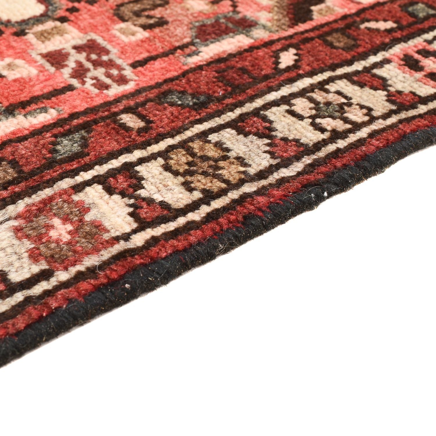 Alfombra persa - Nómada - 100 x 62 cm - rojo claro