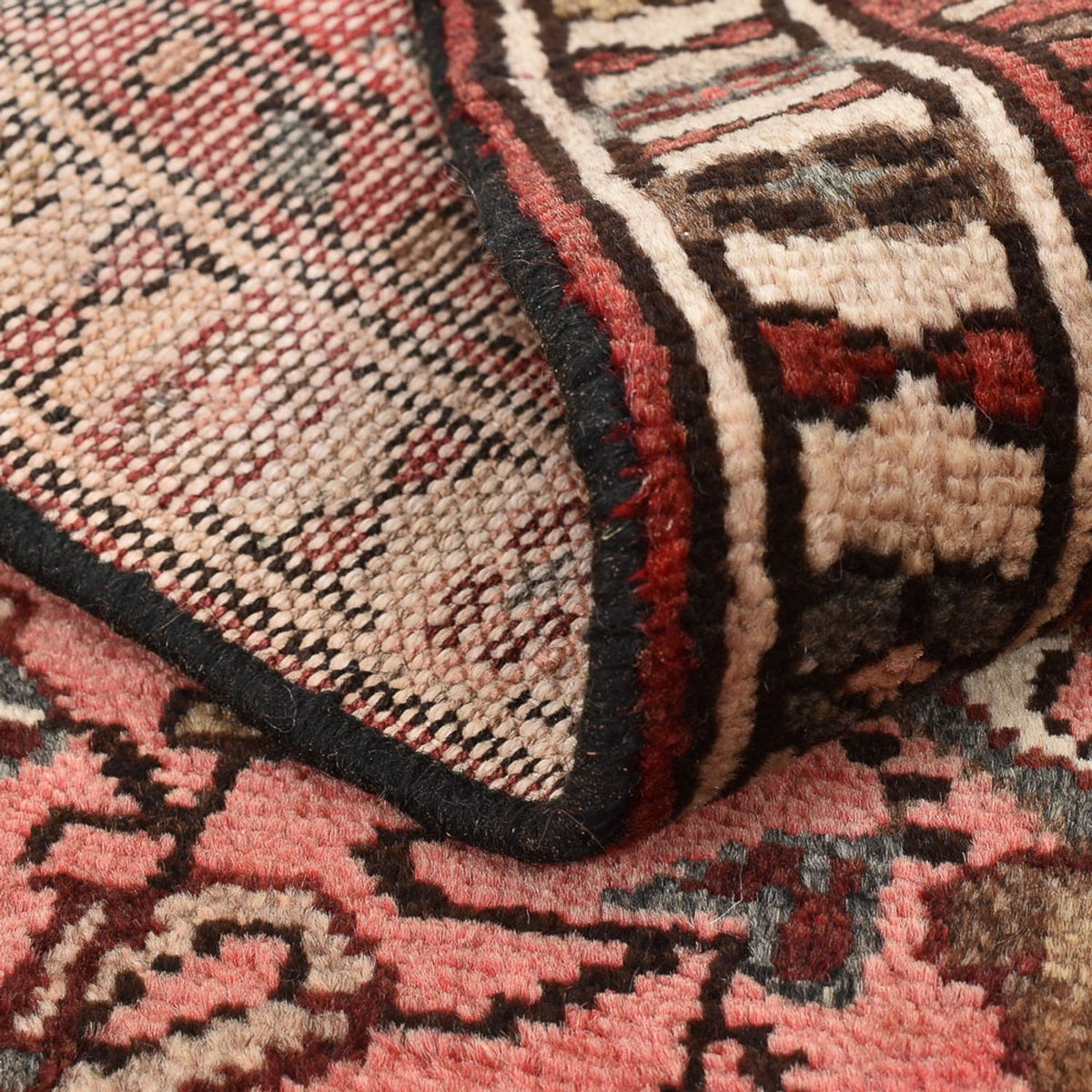 Alfombra persa - Nómada - 100 x 62 cm - rojo claro