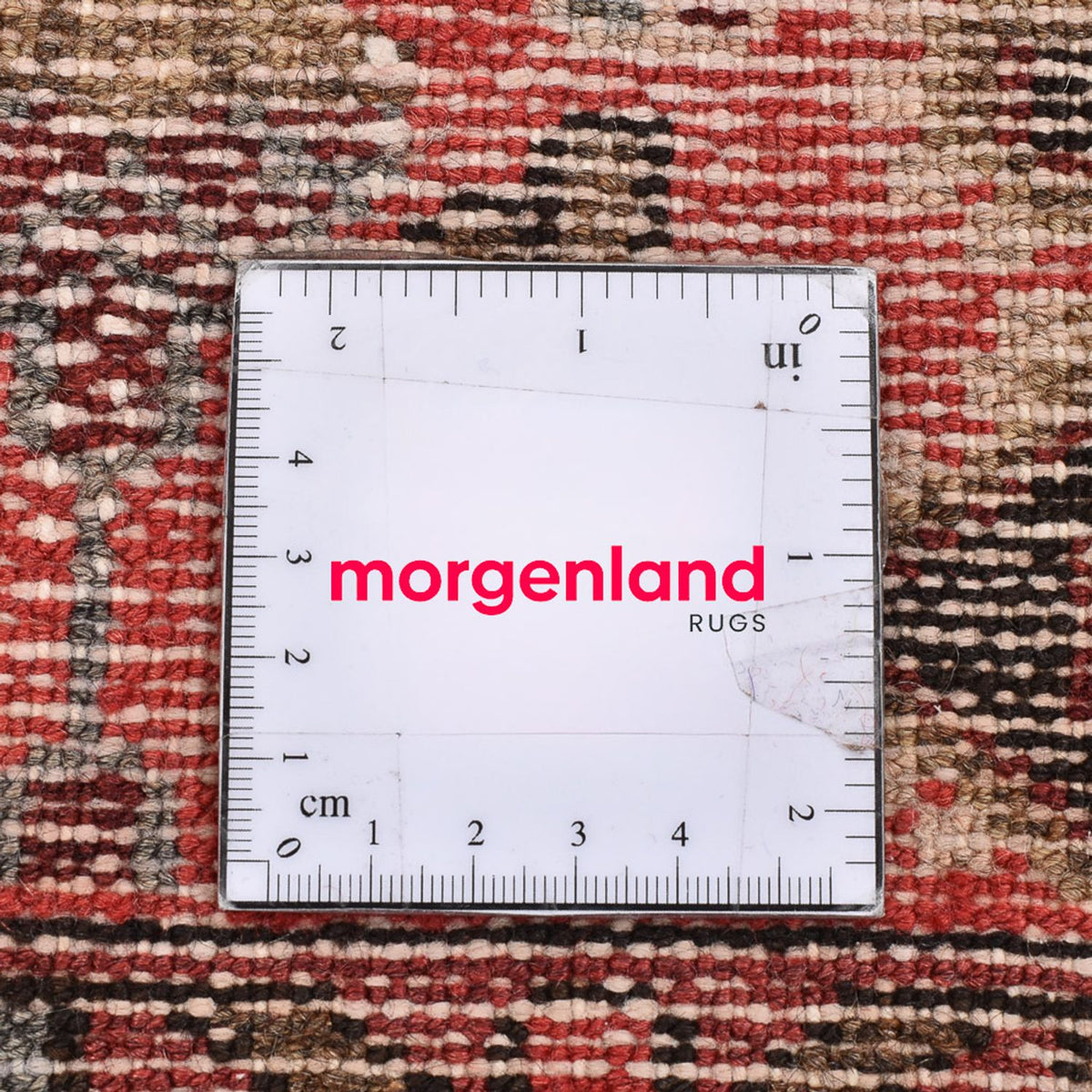 Alfombra persa - Nómada - 100 x 62 cm - rojo claro