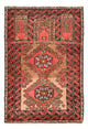 Hamadan Alfombra 74x52cm - Alfombra persa