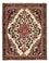 Alfombra persa - Nómada - 77 x 60 cm - beige claro