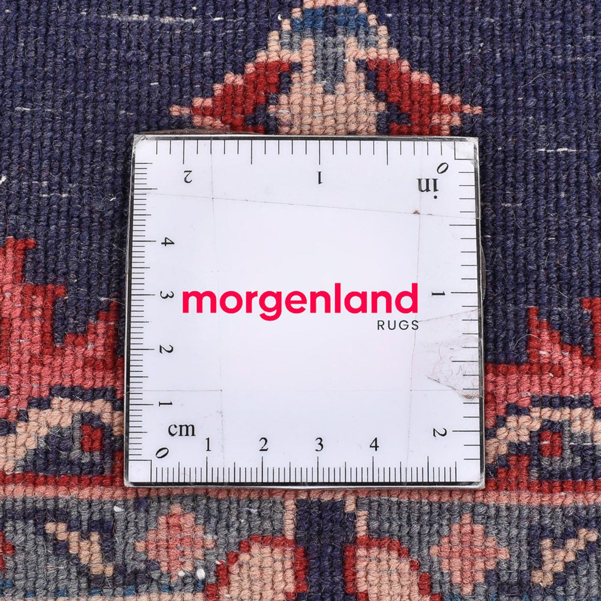 Alfombra persa - Nómada - 100 x 68 cm - azul oscuro