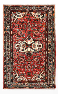 Alfombra persa - Nómada - 100 x 60 cm - rojo