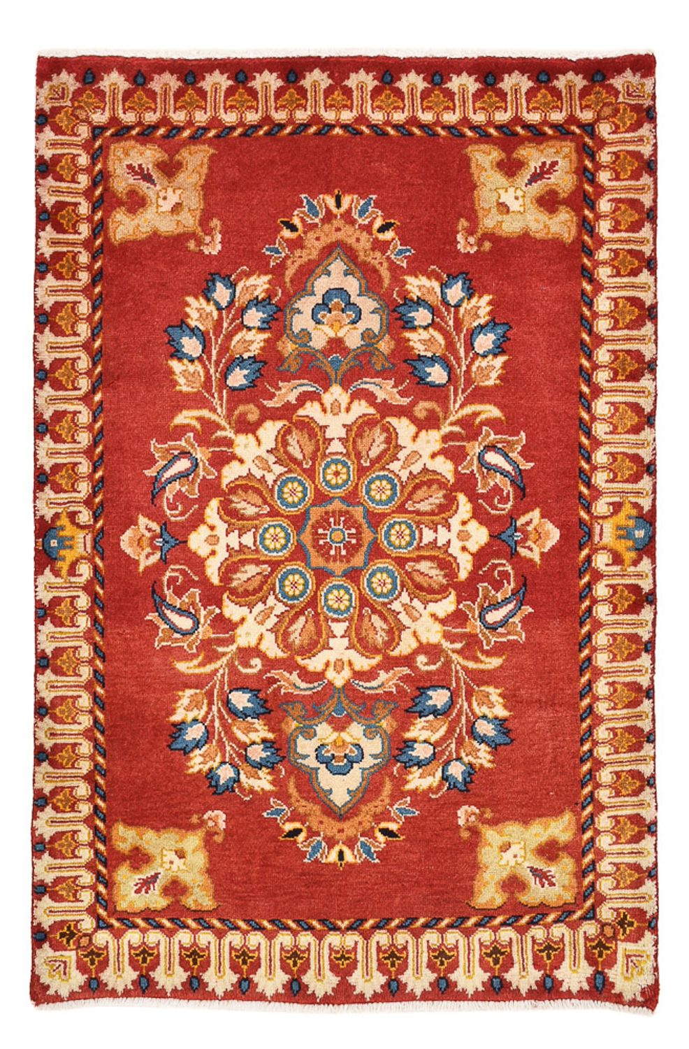 Alfombra persa - Nómada - 93 x 64 cm - rojo