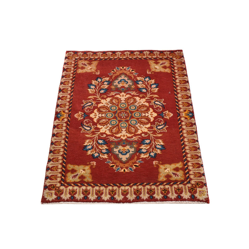 Alfombra persa - Nómada - 93 x 64 cm - rojo