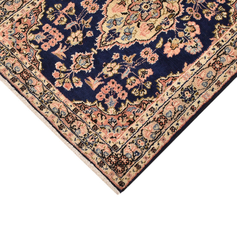 Alfombra persa - Nómada - 87 x 65 cm - azul oscuro