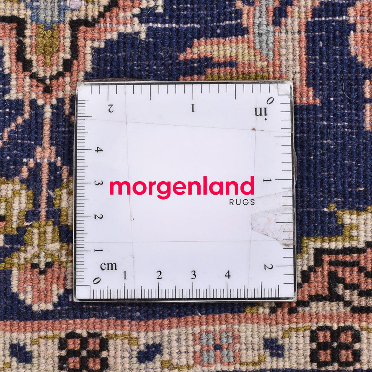 Alfombra persa - Nómada - 87 x 65 cm - azul oscuro