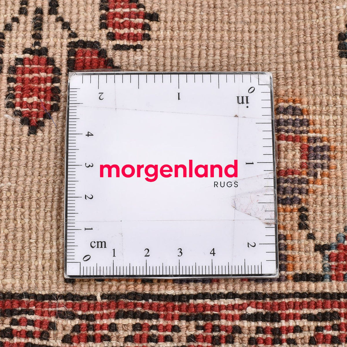 Alfombra persa - Nómada - 75 x 58 cm - beige