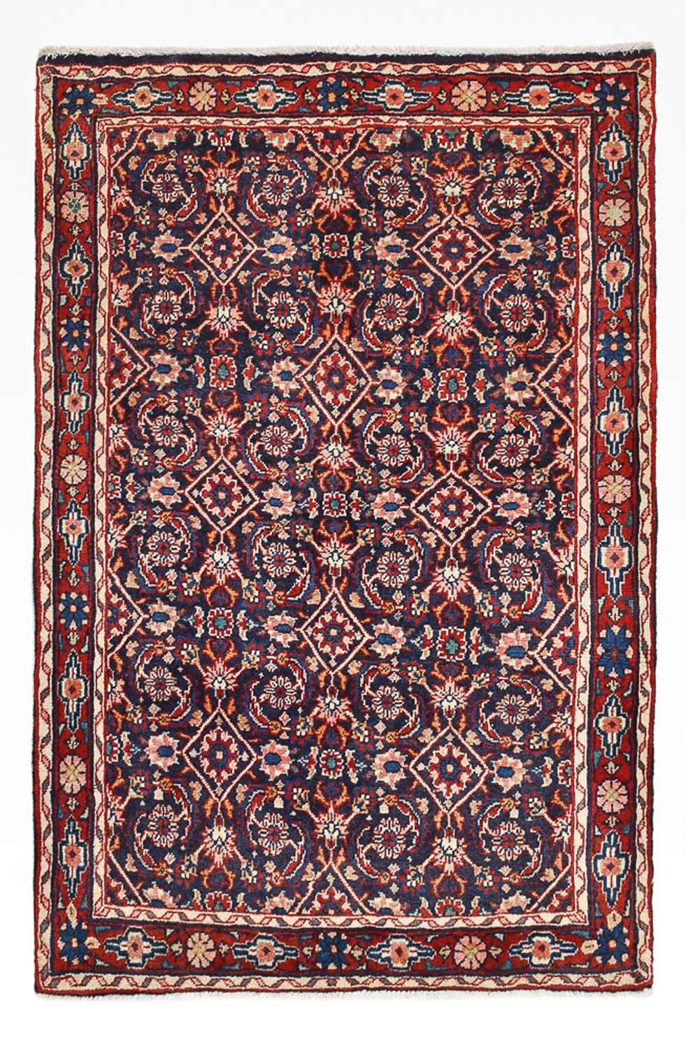 Alfombra persa - Nómada - 104 x 68 cm - púrpura