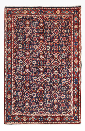 Alfombra persa - Nómada - 104 x 68 cm - púrpura