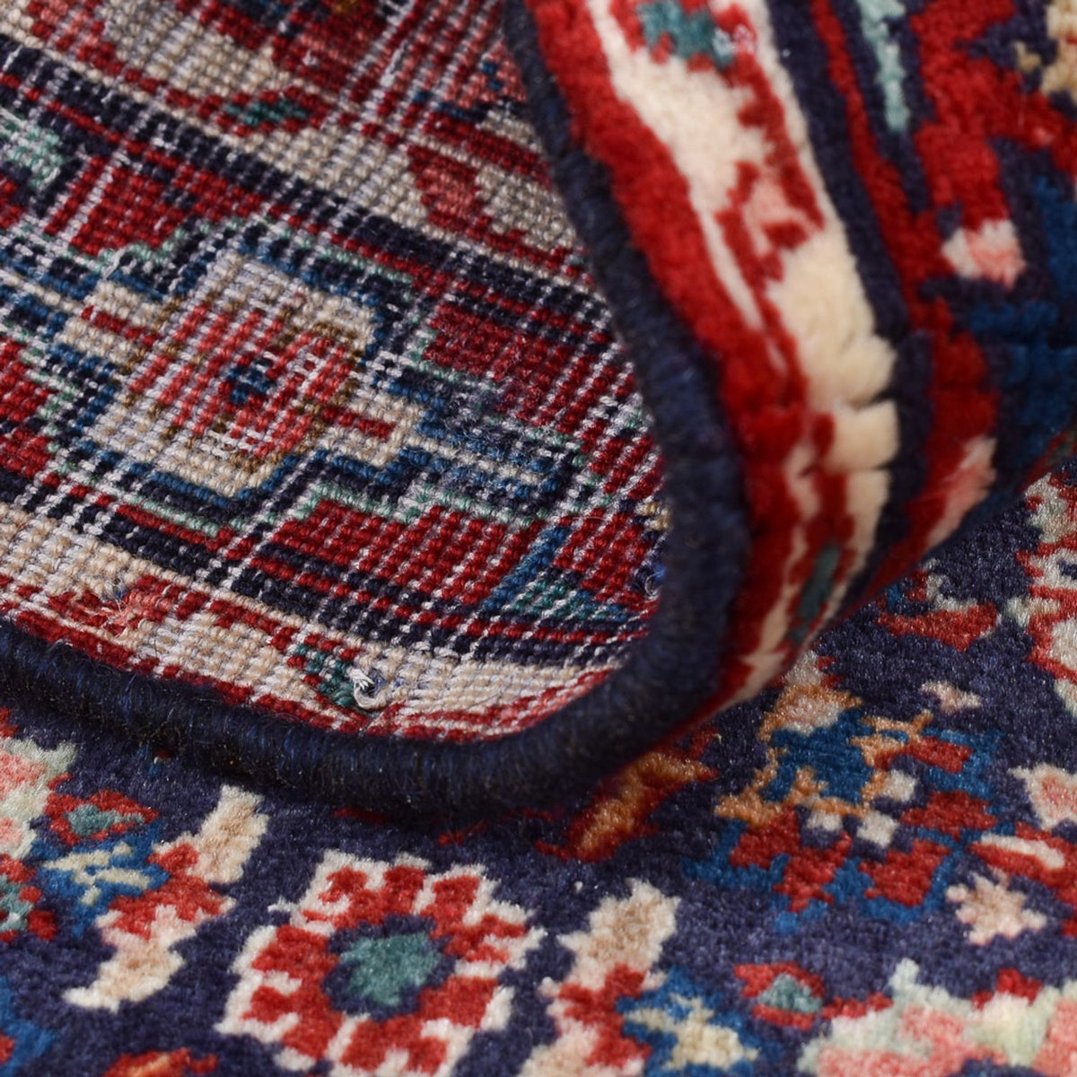 Alfombra persa - Nómada - 104 x 68 cm - púrpura