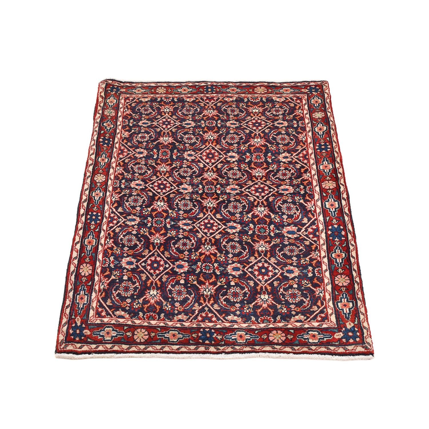 Alfombra persa - Nómada - 104 x 68 cm - púrpura