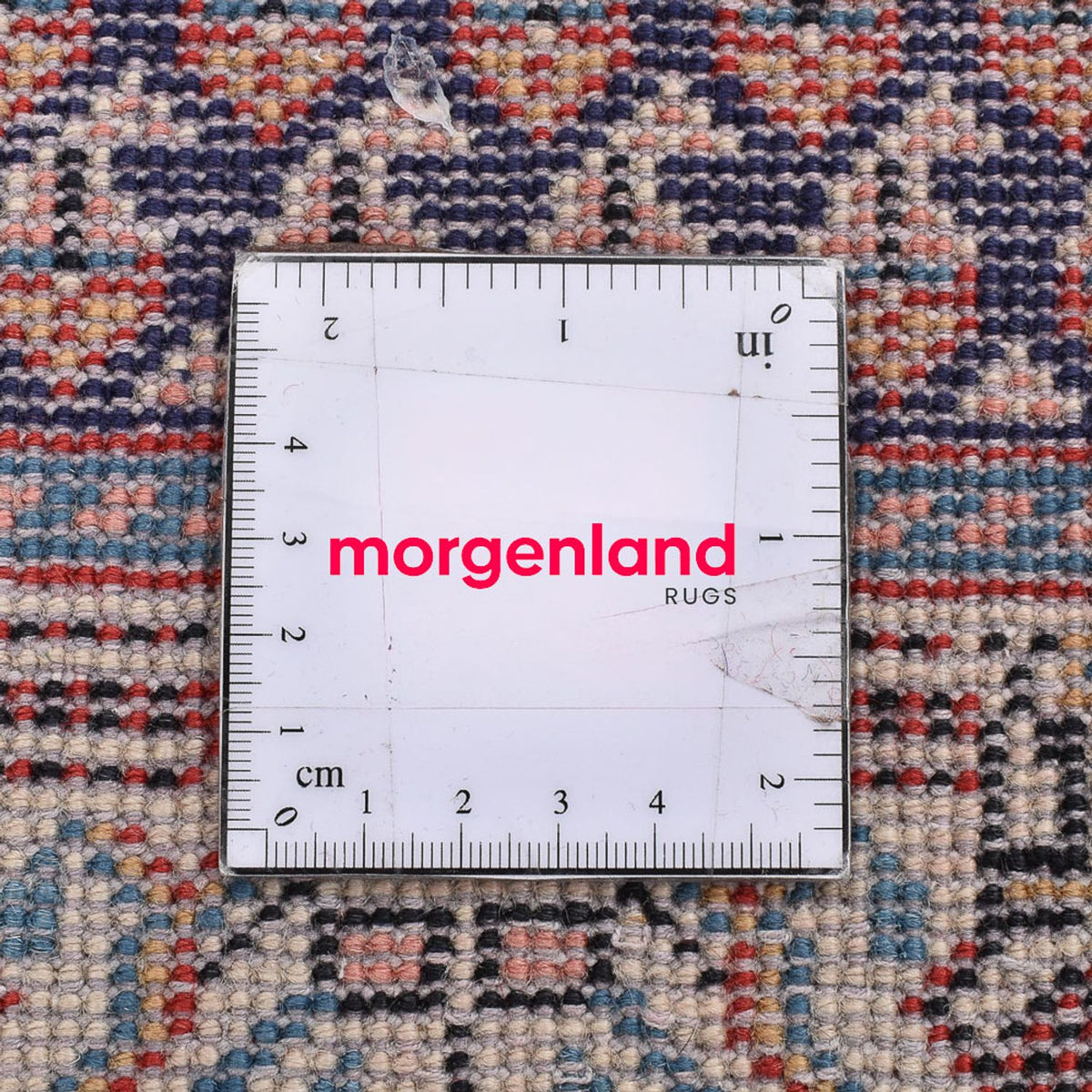 Alfombra persa - Nómada cuadrado  - 72 x 61 cm - púrpura