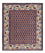 Alfombra persa - Nómada cuadrado  - 73 x 61 cm - púrpura