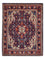 Alfombra persa - Nómada - 93 x 70 cm - púrpura