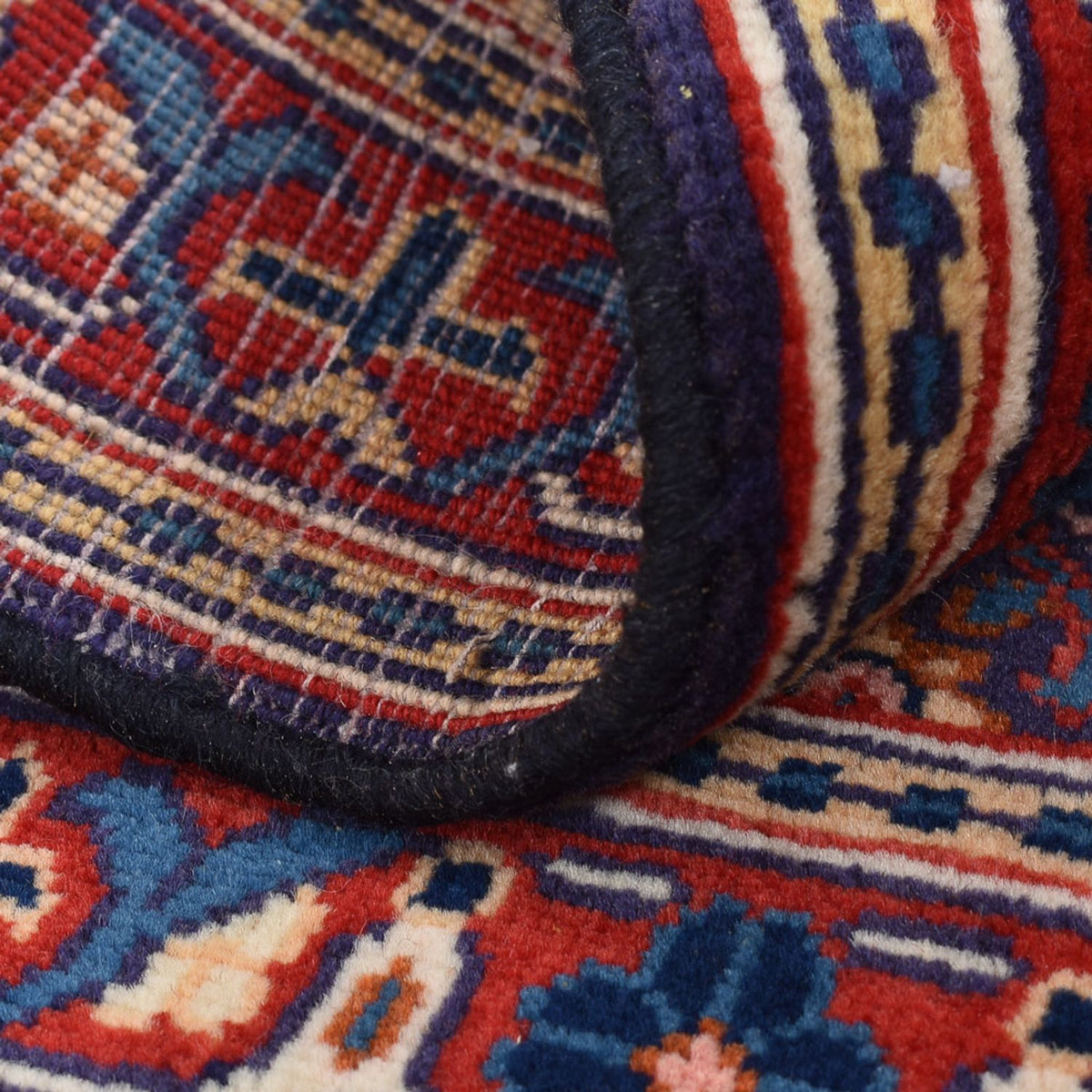 Alfombra persa - Nómada - 93 x 70 cm - púrpura