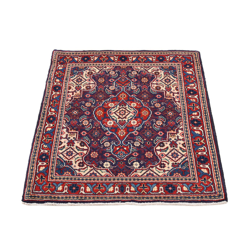 Alfombra persa - Nómada - 93 x 70 cm - púrpura