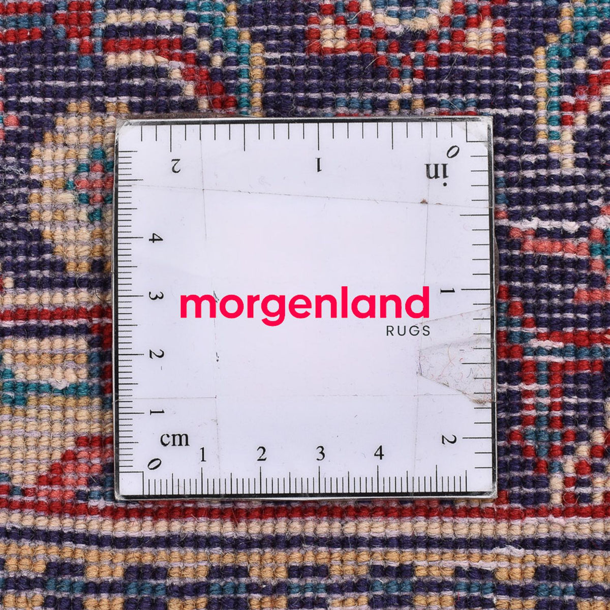 Alfombra persa - Nómada - 93 x 70 cm - púrpura