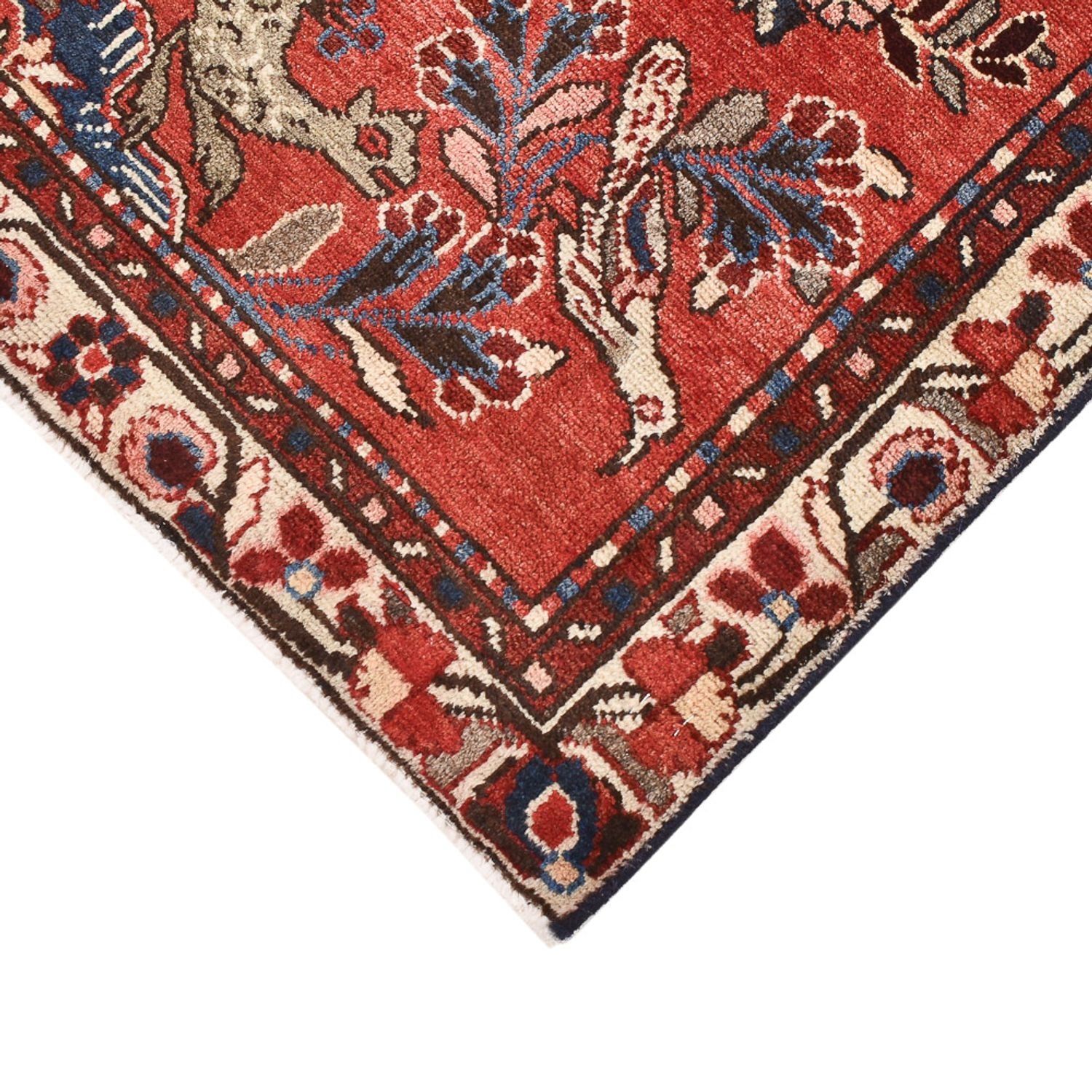 Alfombra persa - Nómada - 108 x 67 cm - rojo