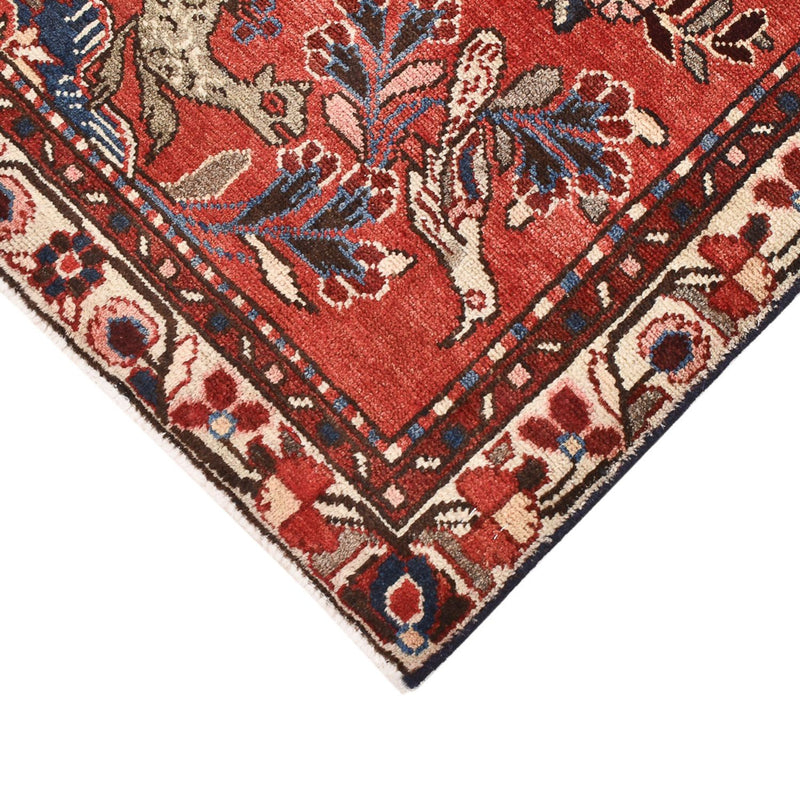 Alfombra persa - Nómada - 108 x 67 cm - rojo