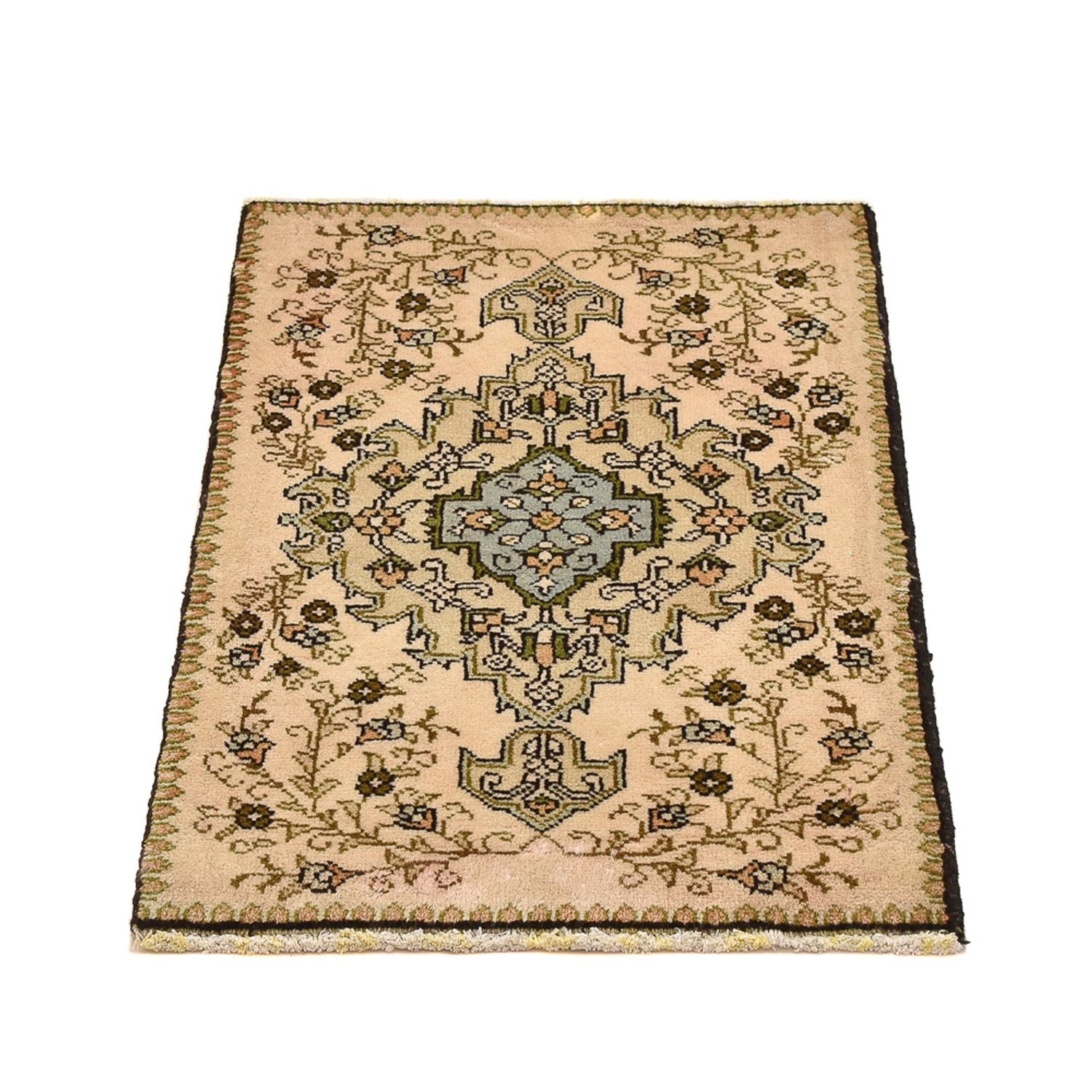 Alfombra persa - Nómada - 74 x 46 cm - arena