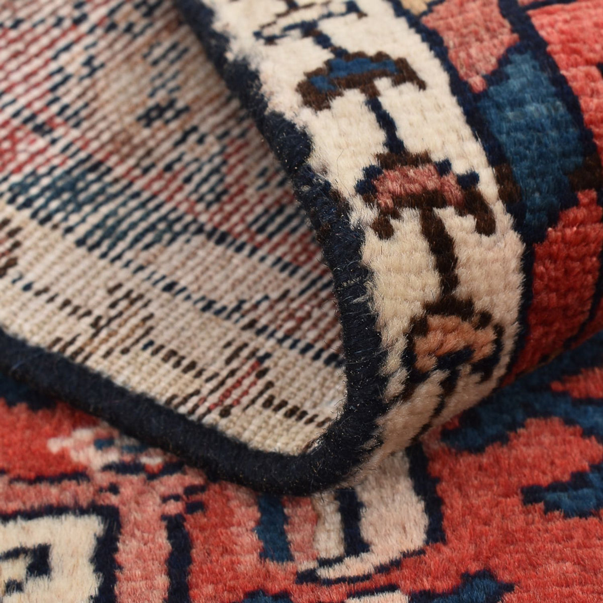 Alfombra persa - Nómada - 75 x 56 cm - rojo