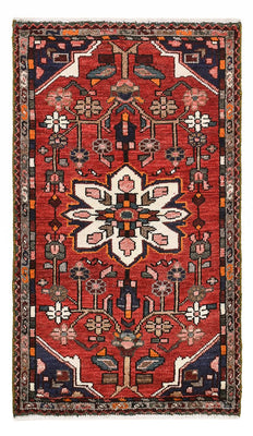 Alfombra persa - Nómada - 100 x 60 cm - rojo