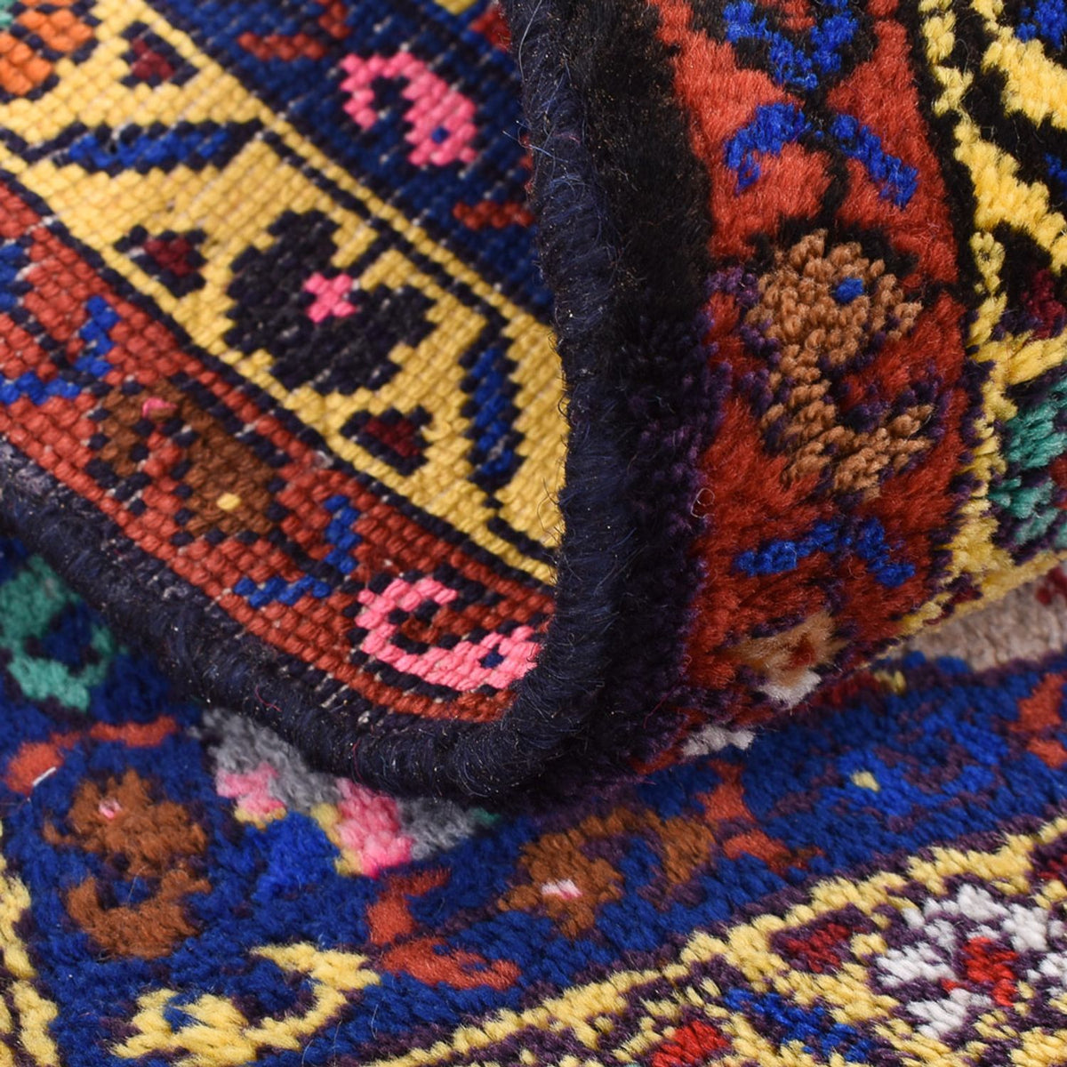 Alfombra persa - Nómada - 80 x 61 cm - rojo