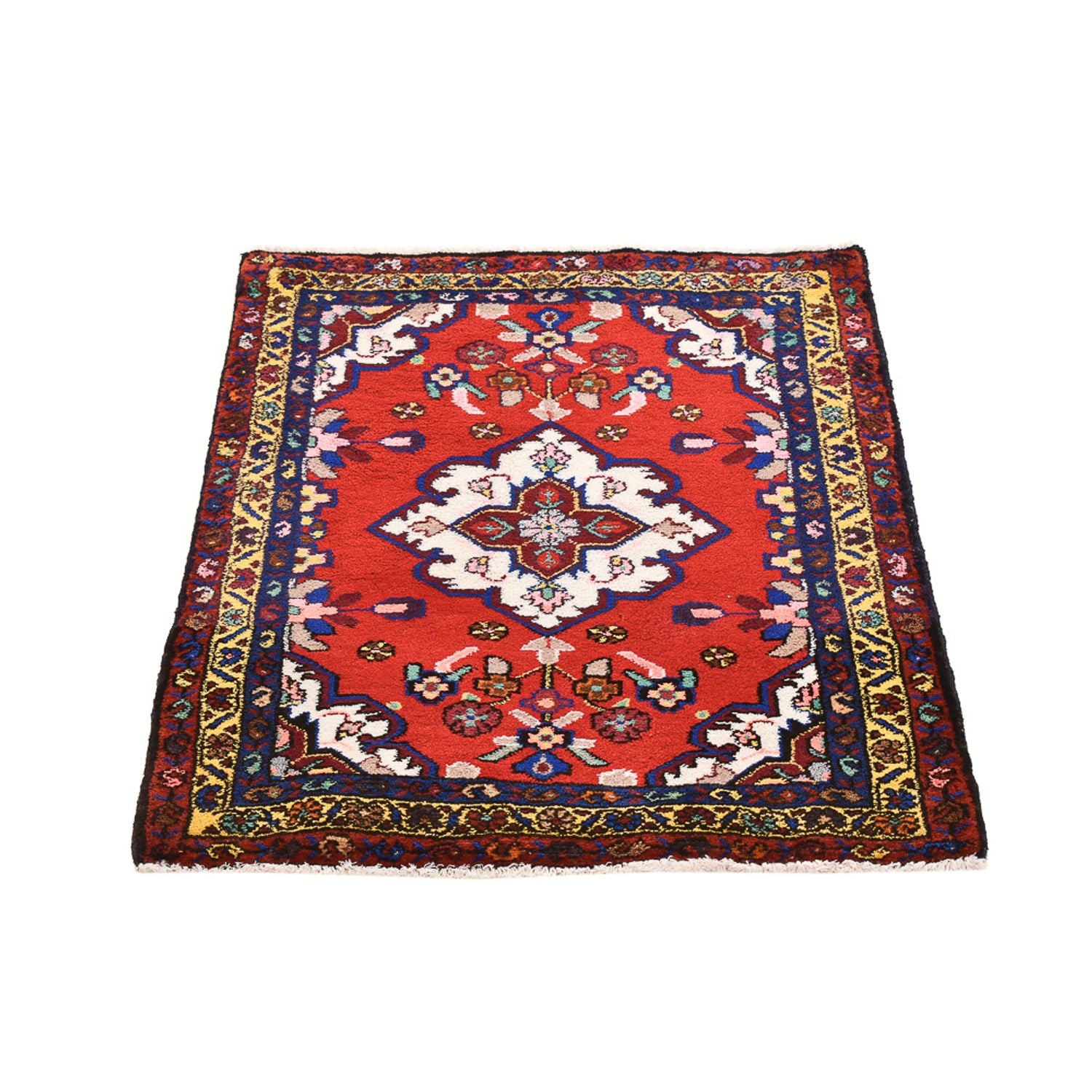 Alfombra persa - Nómada - 80 x 61 cm - rojo