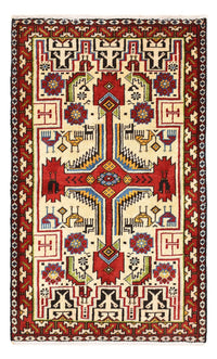 Alfombra persa - Nómada - 100 x 60 cm - multicolor