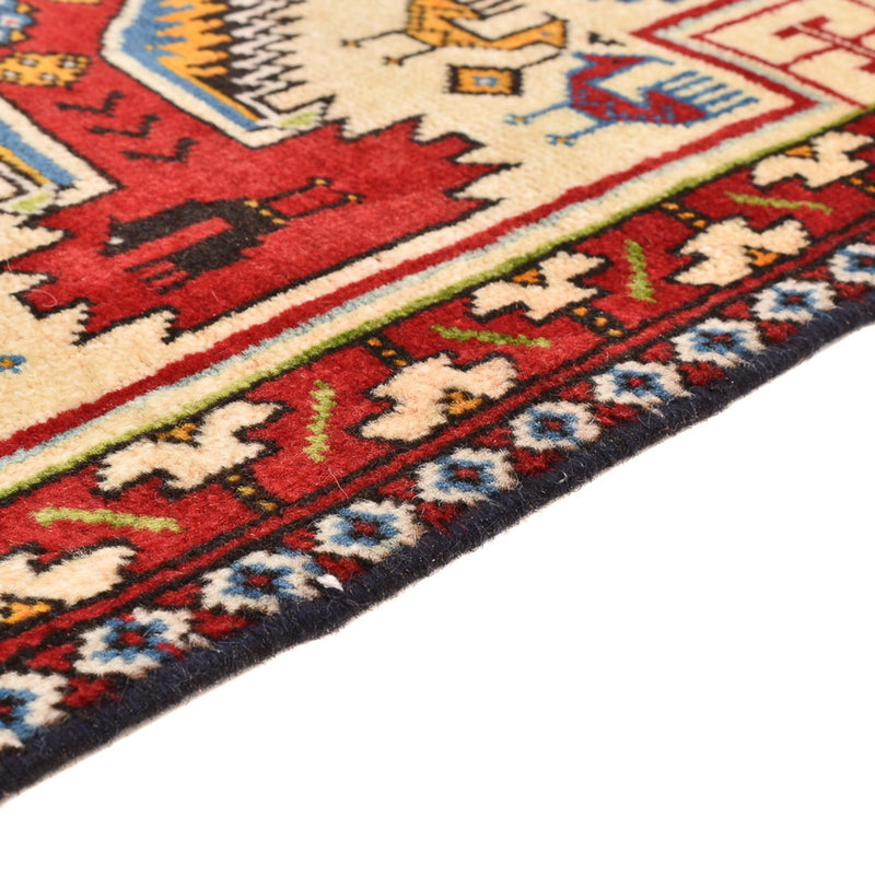 Alfombra persa - Nómada - 100 x 60 cm - multicolor