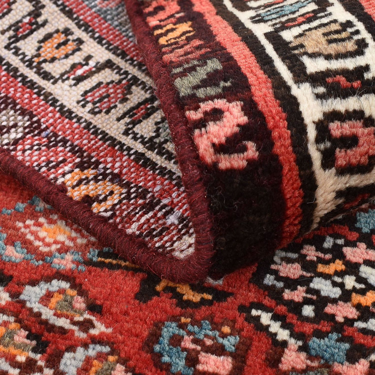 Alfombra persa - Nómada - 95 x 65 cm - rojo