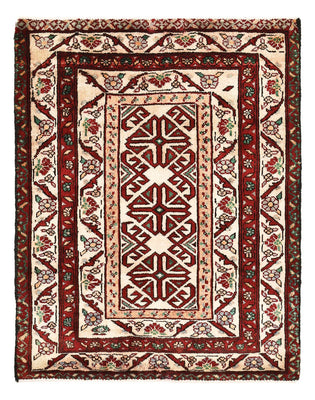 Alfombra persa - Nómada - 85 x 66 cm - multicolor