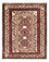 Alfombra persa - Nómada - 85 x 66 cm - multicolor