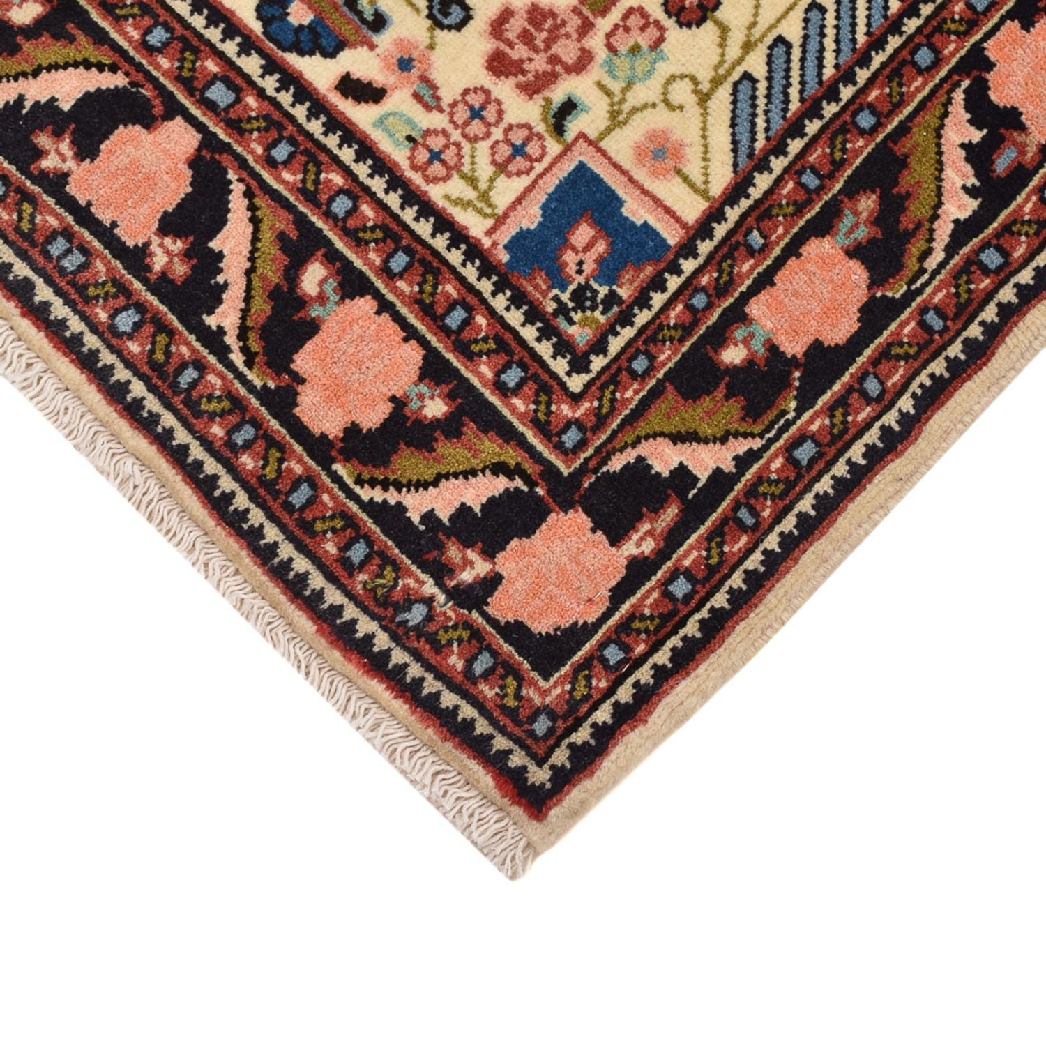 Alfombra persa - Nómada cuadrado  - 65 x 57 cm - multicolor