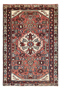 Alfombra persa - Nómada - 97 x 67 cm - rojo claro