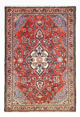 Alfombra persa - Nómada - 88 x 60 cm - rojo