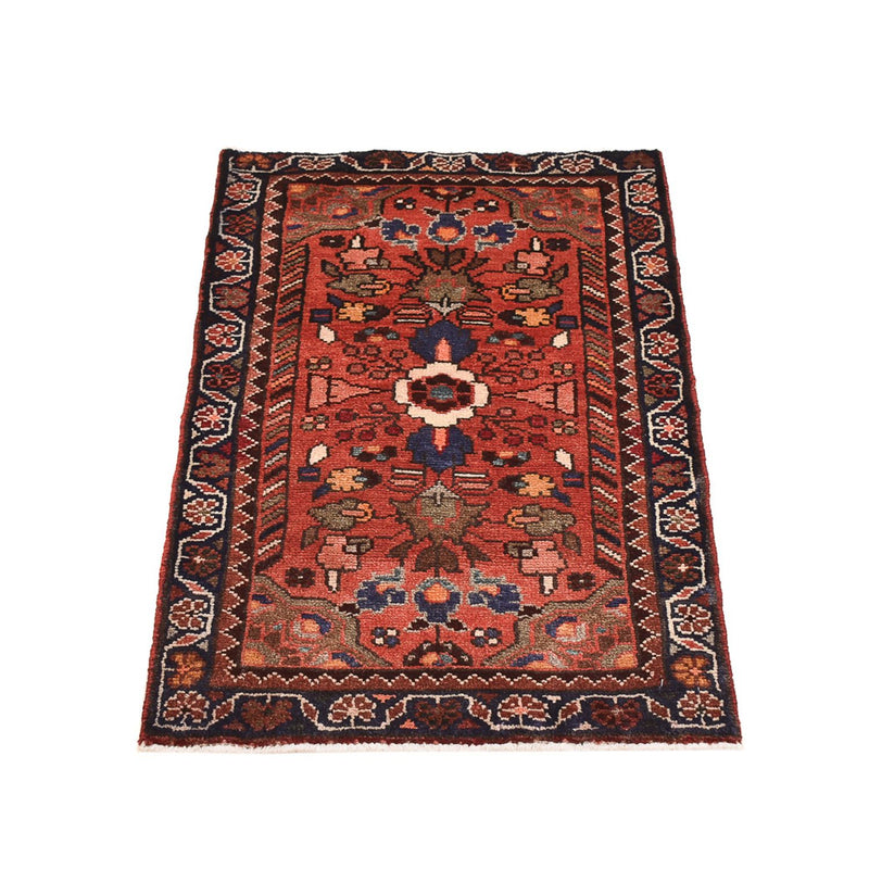 Alfombra persa - Nómada - 87 x 53 cm - rojo