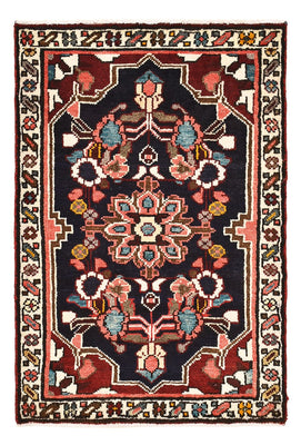 Alfombra persa - Nómada - 87 x 60 cm - multicolor