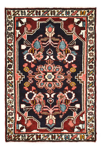 Alfombra persa - Nómada - 87 x 60 cm - multicolor