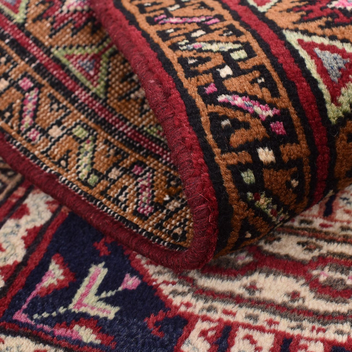 Alfombra persa - Nómada - 95 x 64 cm - púrpura