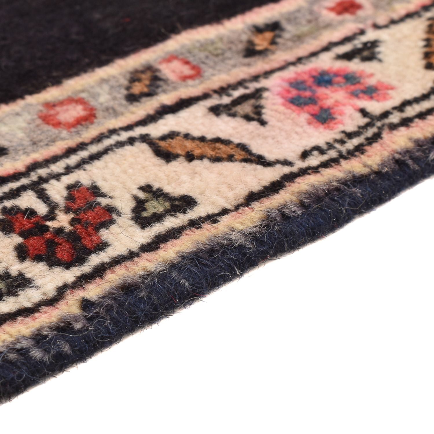 Alfombra persa - Nómada - 85 x 68 cm - azul oscuro