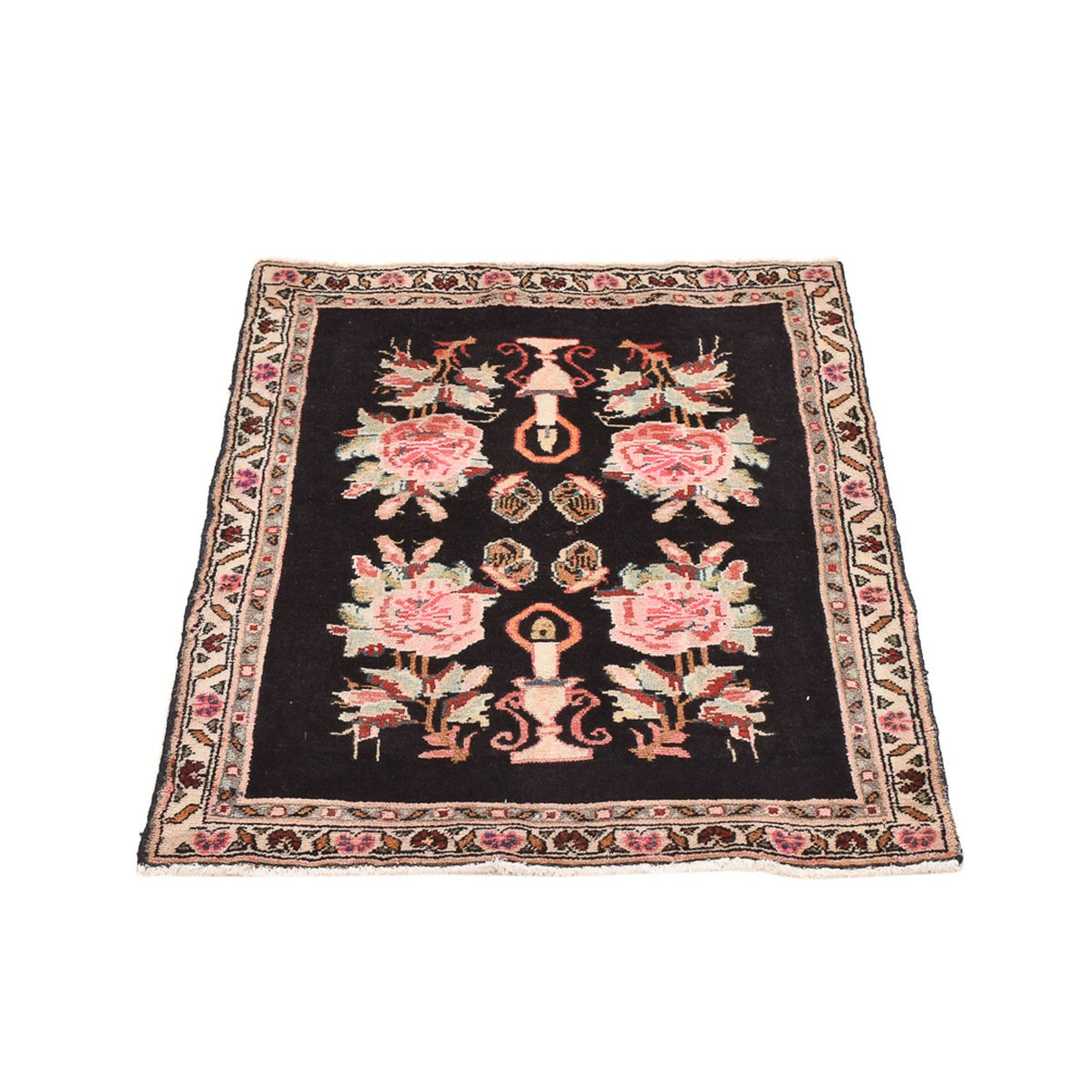 Alfombra persa - Nómada - 85 x 68 cm - azul oscuro