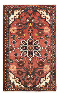 Alfombra persa - Nómada - 92 x 57 cm - rojo claro